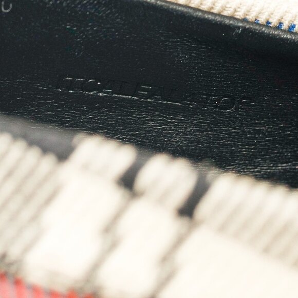 Burberry Bedmont Poppy Orange Tartan Flat Loafers - Picture 9 of 10